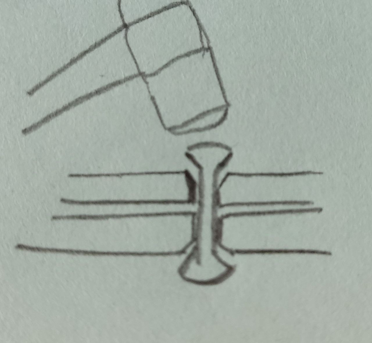 Cold welding cross-section